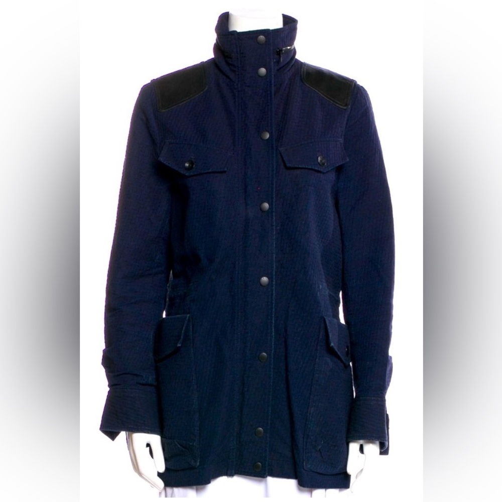 Rag & Bone M15 Utility Jacket with Leather Accents
